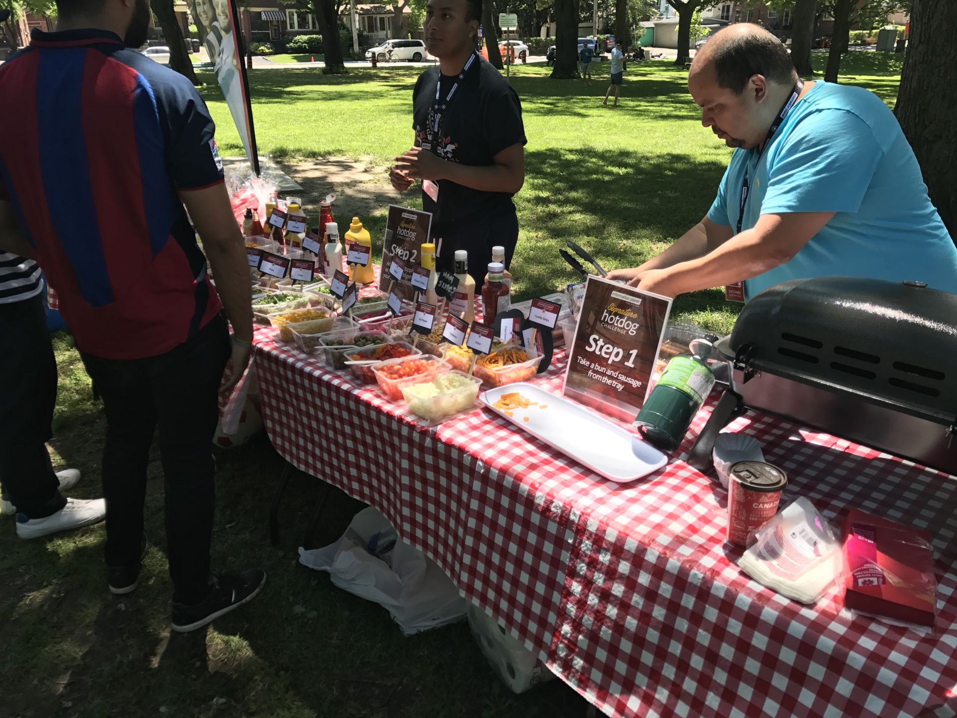 barbeque v dufferin grove parku toronto